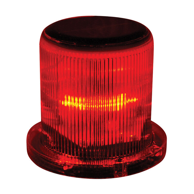 LED Solar Warning Light Red image number 1
